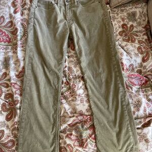 Men’s Levi’s 514 Tan 5-Pocket Corduroy Jeans EUC 34 X 30!